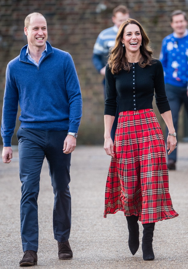 Kate Middleton i książę William, 2018 rok.