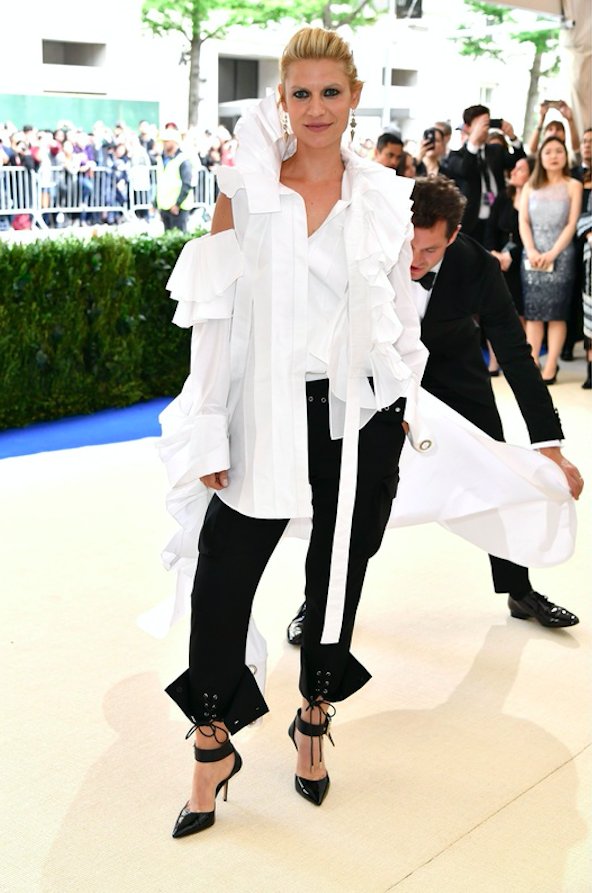 Claire Danes - Met Gala 2017, kreacja Monse