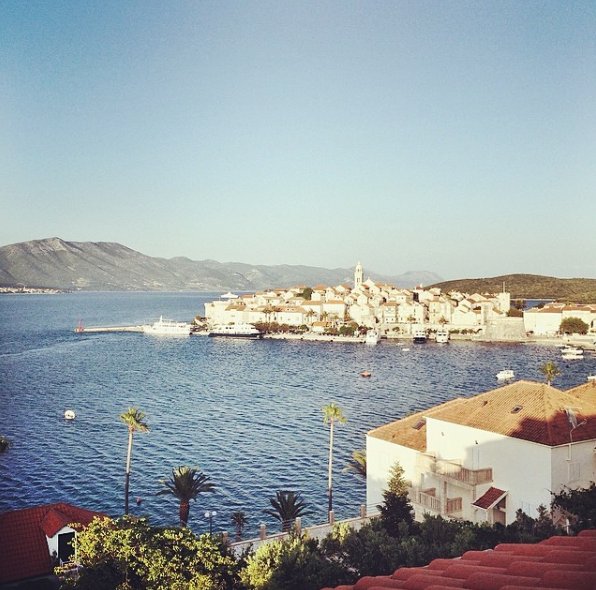 Korčula, widok