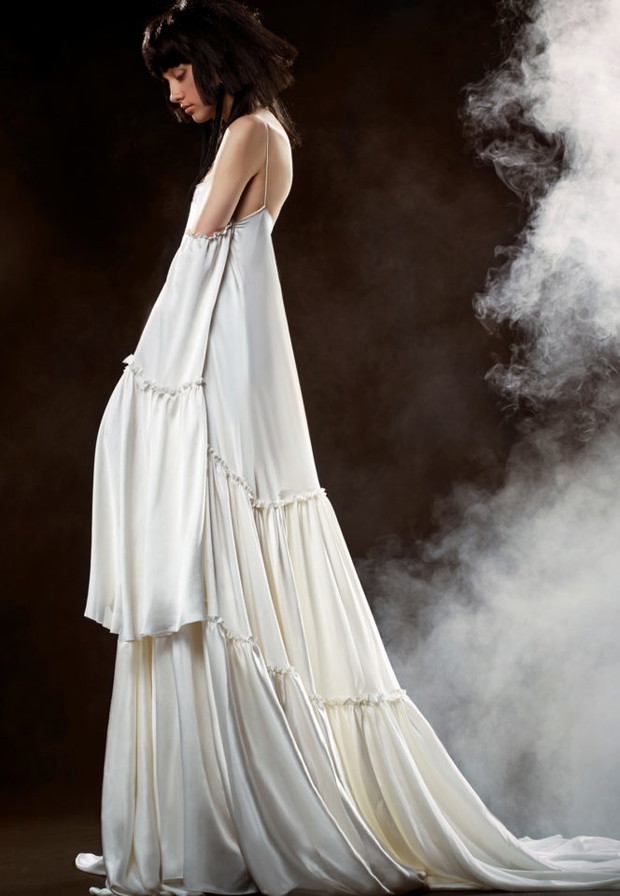 Suknia ślubna Vera Wang w stylu boho