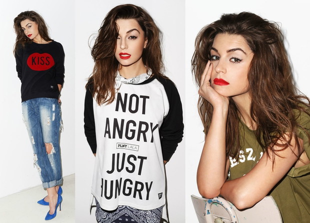 Agnieszka Więdłocha w lookbooku PLNY
