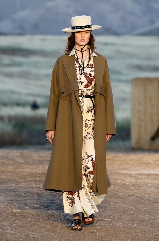 Dior Restort 2018 - płaszcz