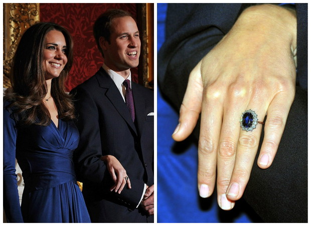 Pierścionek zaręczynowy Kate Middleton