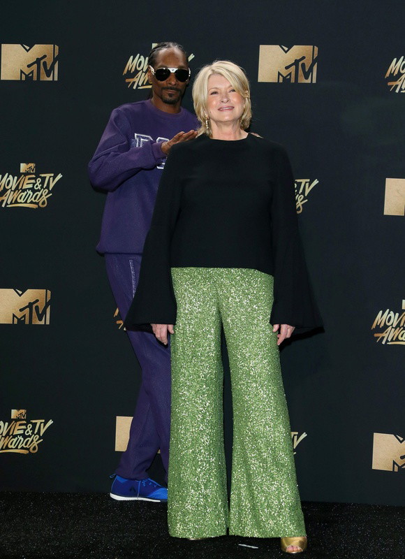 Snoop Dogg i Martha Stewart na MTV Movie Awards 2017