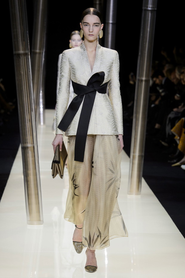 Armani Privé haute couture wiosna-lato 2015