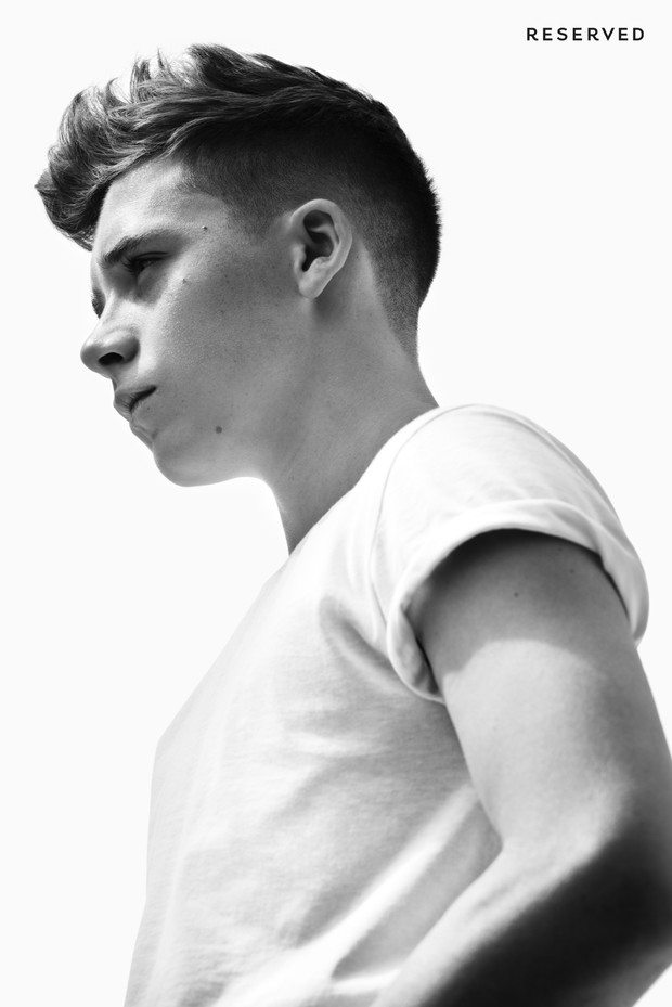 Brooklyn Beckham w kampanii Reserved YFL wiosna-lato 2015