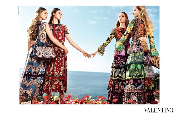 Kampania Valentino wiosna-lato 2015