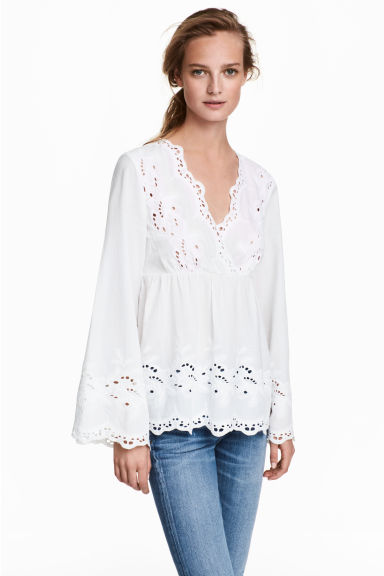 Biała bluzka H&M