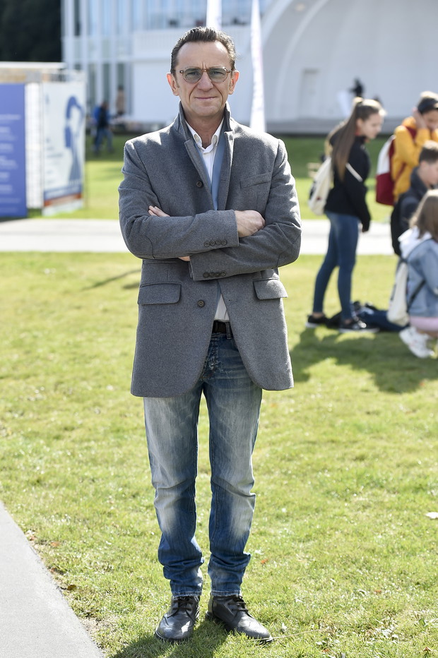 Paweł Wilczak na Festiwalu Filmowym w Gdyni 2019.