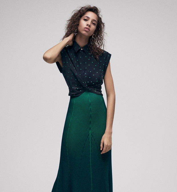 Plisowana spódnica Alexander Wang Pre-Fall 2017
