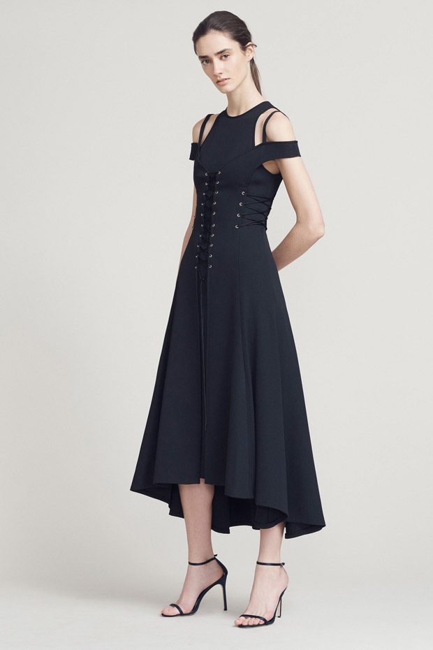 Sukienka odsłaniająca ramiona Jason Wu Pre-Fall 2017
