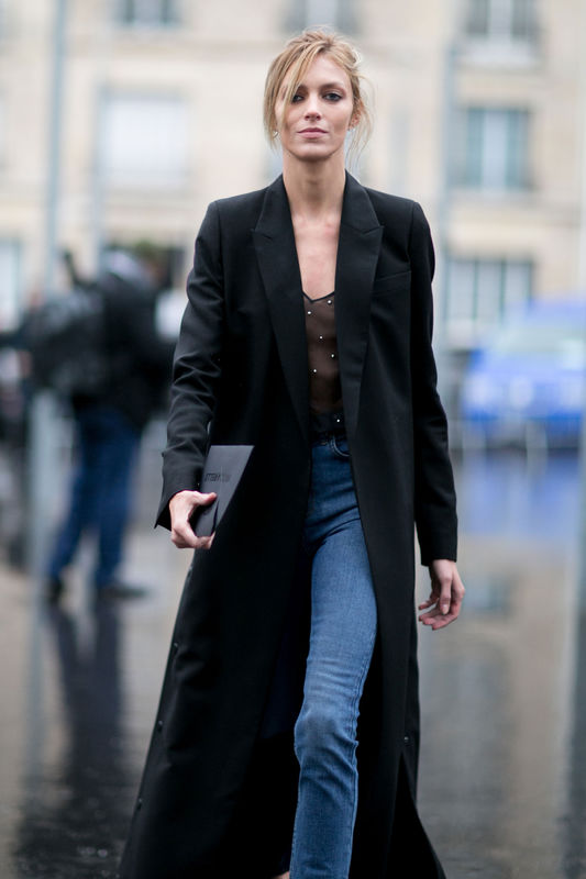 Anja Rubik na Paris Fashion Week j-z 2016/2017