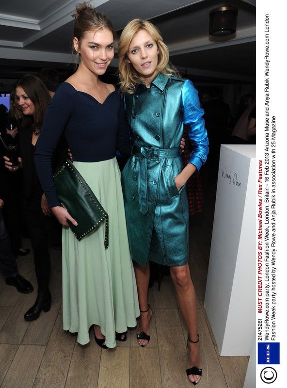 Arizona Muse i Anja Rubik na imprezie WendyRowe