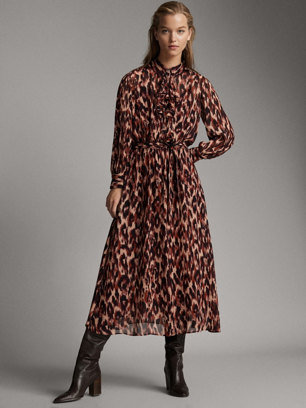 Długa sukienka, Massimo Dutti