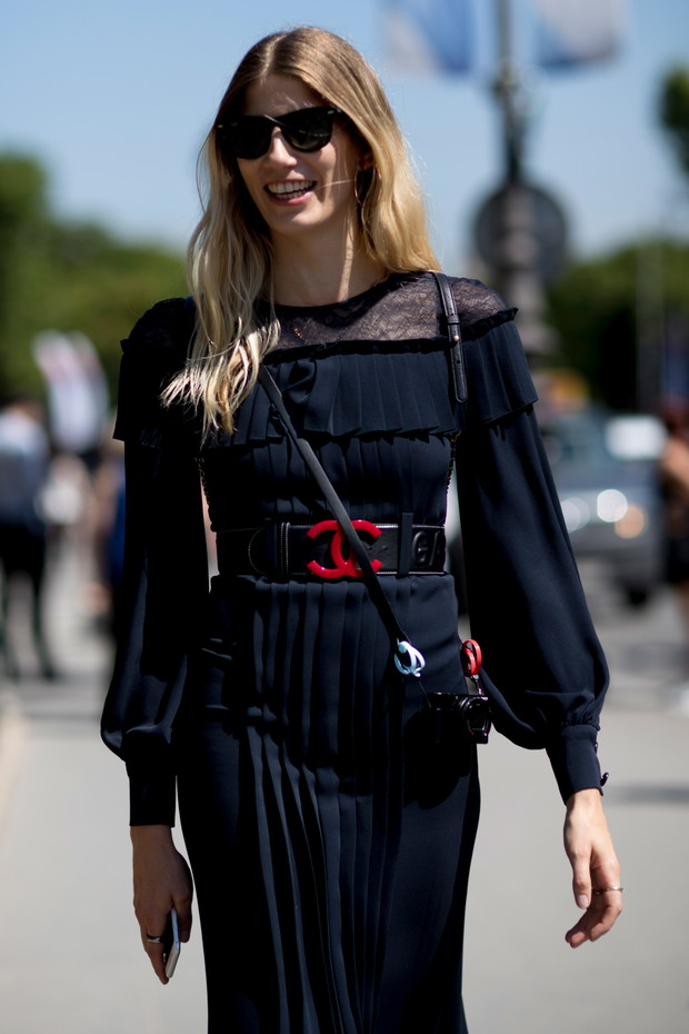 Dodatki gości na Paris Fashion Week haute couture jesień-zima 2017/18