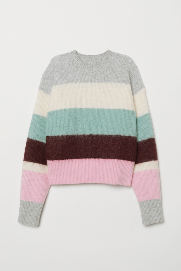Sweter z domieszką wełny - H&M 229 pln