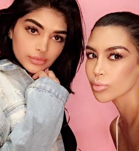 Sonia i Fyza Ali - sobowtórki Kim Kardashian i Kylie Jenner?