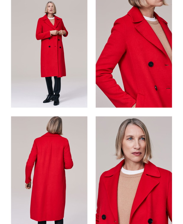 Kristina De Coninck w lookbooku Zara Timeless