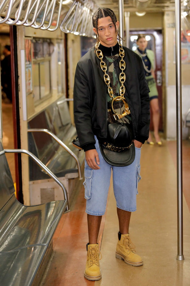 Timberlandy w nowej kolekcji Moschino