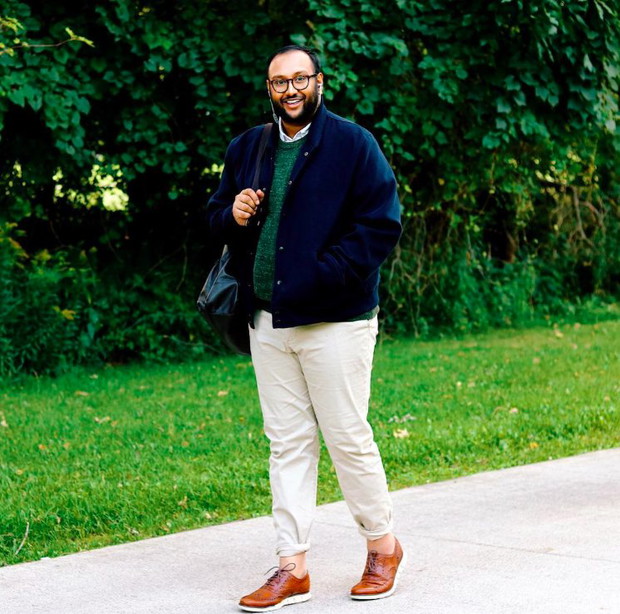 Modele plus size: Syed Sohail