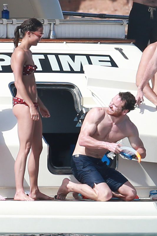 Alicia Vikander i Michael Fassbender na wakacjach w Formentera, 05