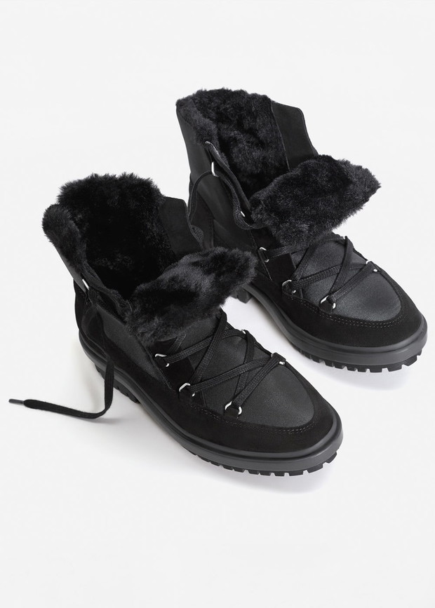 Ocieplane buty na zimę 2017 Mango