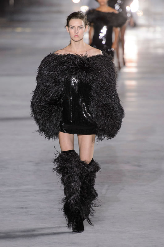 Pokaz Saint Laurent wiosna-lato 2018