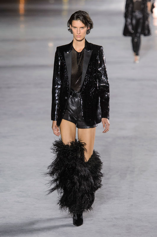Pokaz Saint Laurent wiosna-lato 2018