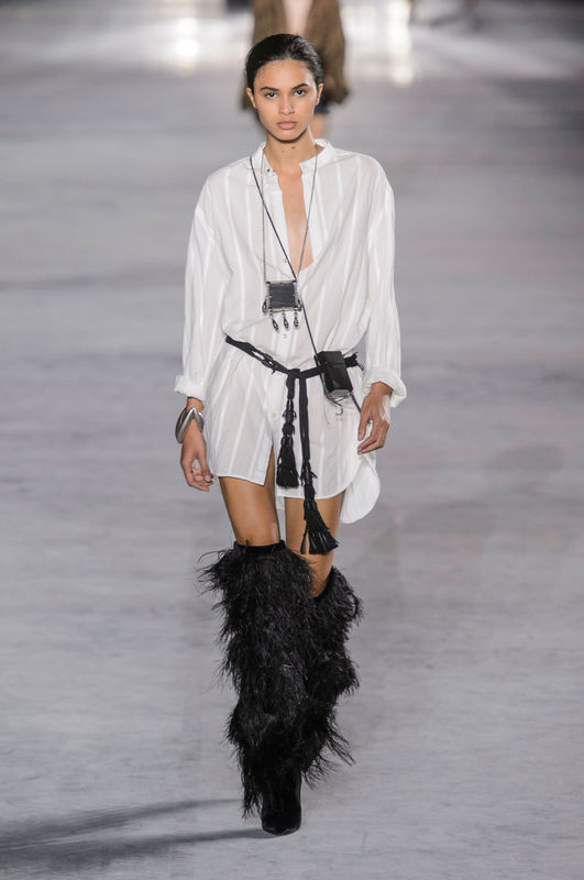 Pokaz Saint Laurent wiosna-lato 2018