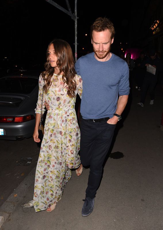 Alicia Vikander i Michael Fassbender w Paryżu, 4