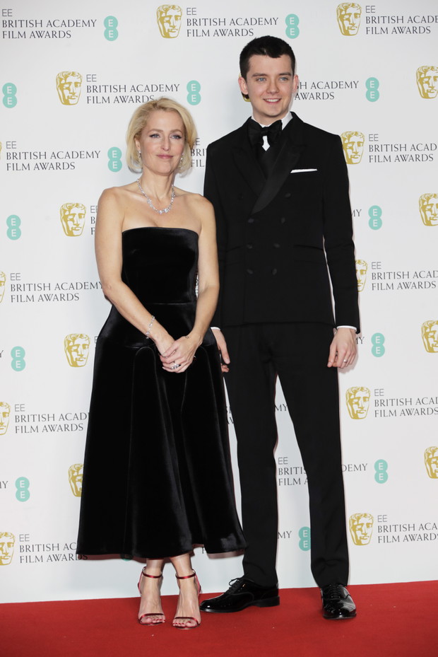 BAFTA 2020: Gillian Anderson i Asa Butterfield