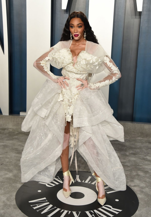 Gwiazdy na Vanity Fair Oscar Party 2020: Winnie Harlow