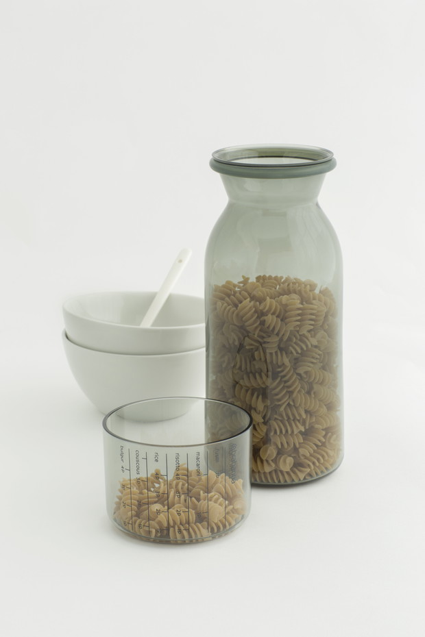 Storage Jar Dark Grey