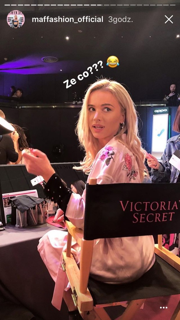 Maffashion na pokazie Victoria