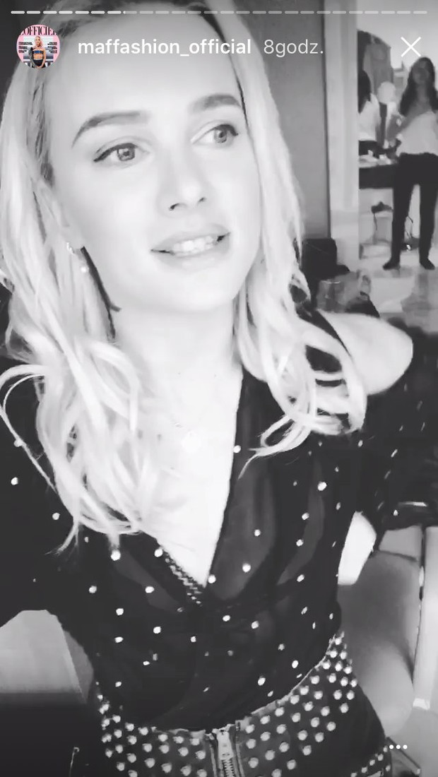 Maffashion na pokazie Victoria