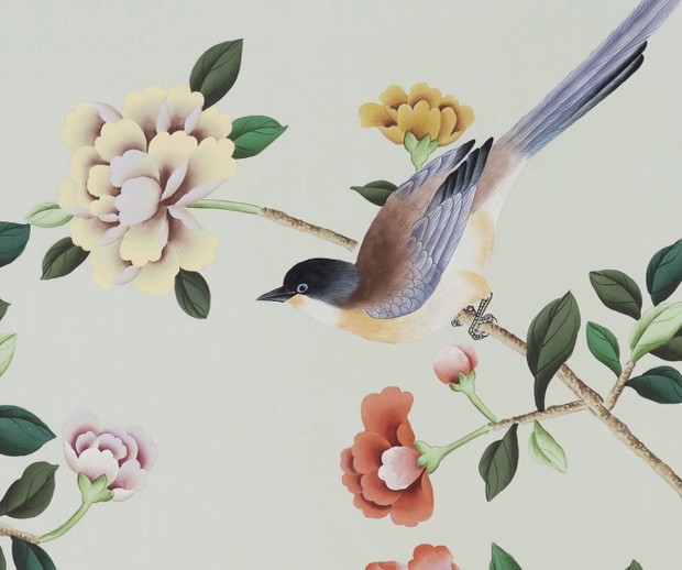 Tapeta Adam Grey, de Gournay
