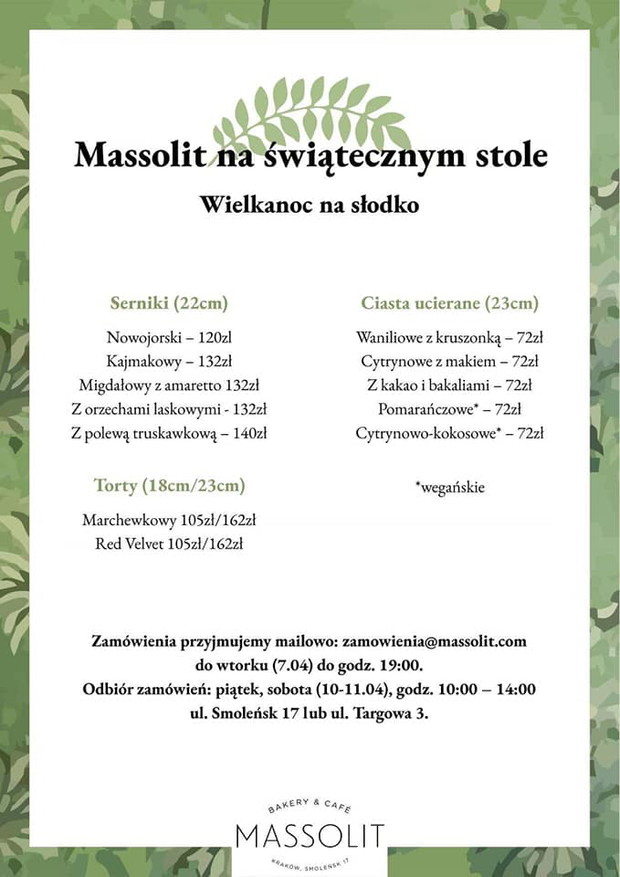 Catering wielkanocny w Krakowie