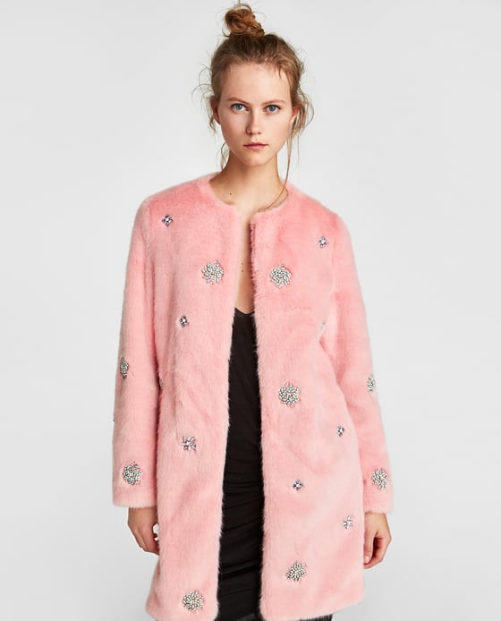 Kolorowe futra: Zara, 399 zł