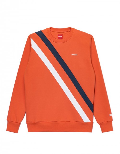 PROSTO Wear zima 2018 - bluza Cut Their Orange
