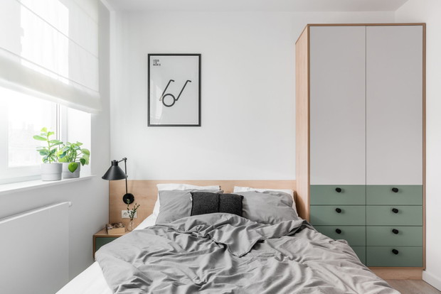 Skandynawski styl w gdańskim mieszkaniu, projekt: Raca Architekci