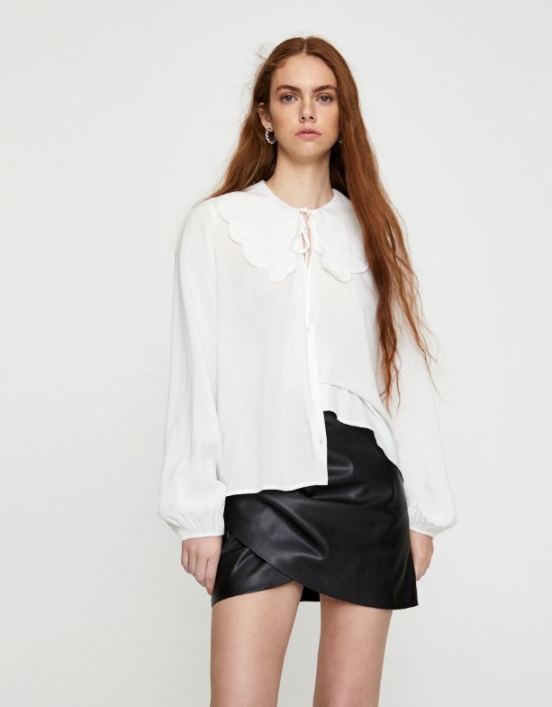 Bluzka z kołnierzem: gdzie kupić?