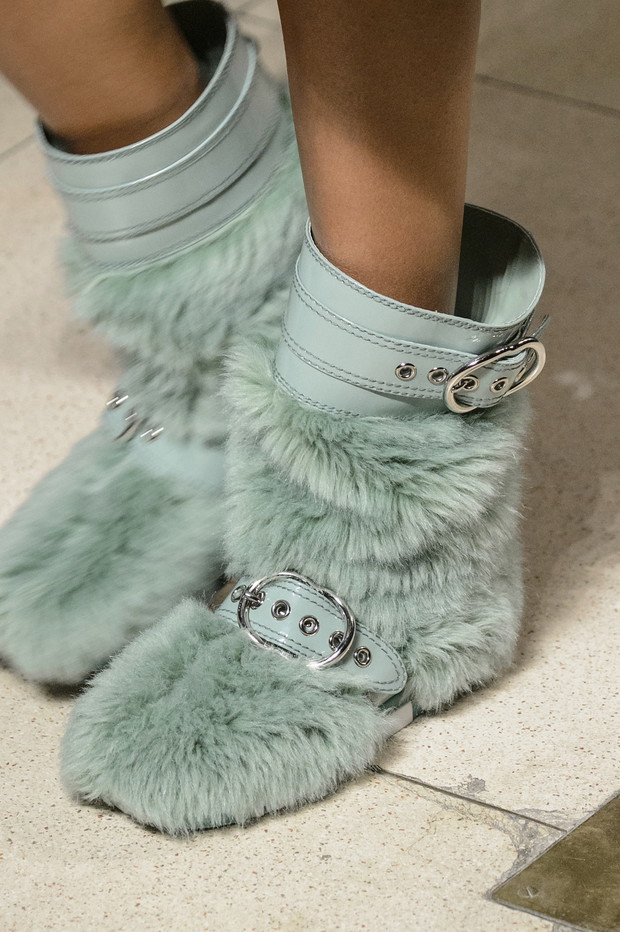 Futrzane buty
