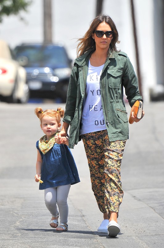 Honor Marie i Jessica Alba, 2014 rok