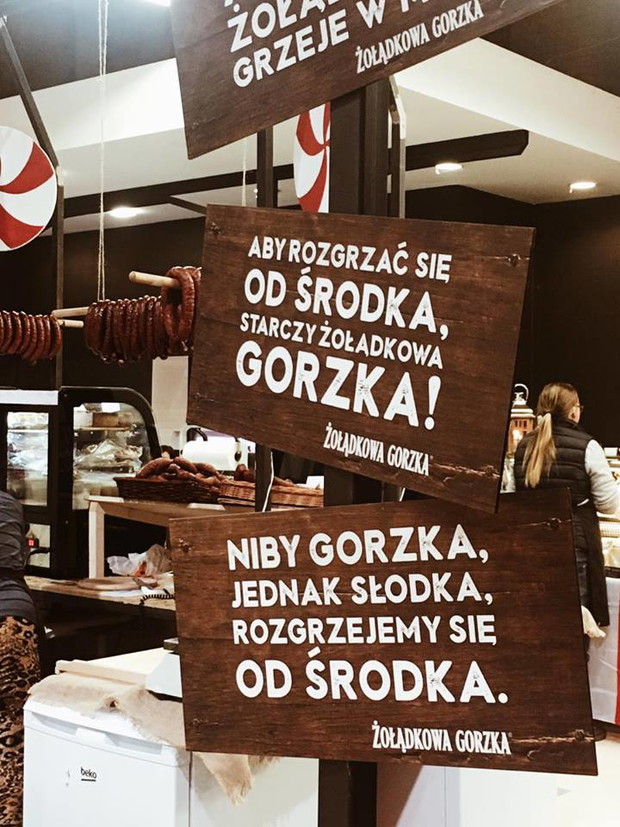 Stoisko Żołądkowej Gorzkiej w Hali Gwardii