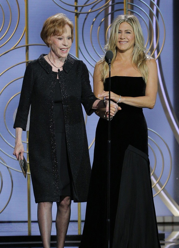 Złote Globy 2018: Carol Burnett i Jennifer Aniston