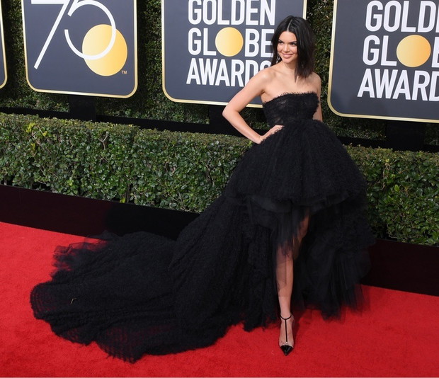 Złote Globy 2018: Kendall Jenner