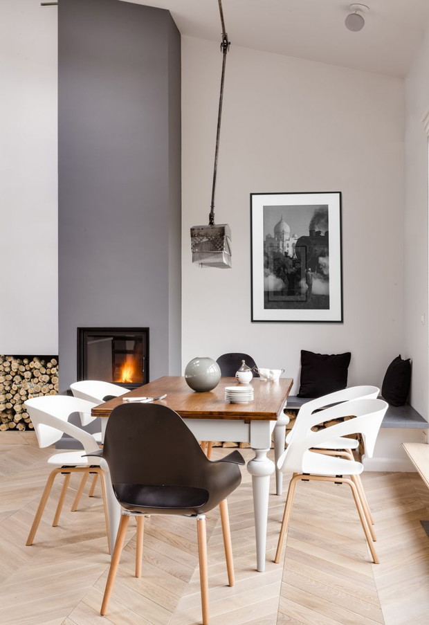Udomowiony loft w Warszawie, projekt: Agata Kasprzyk-Olszewska