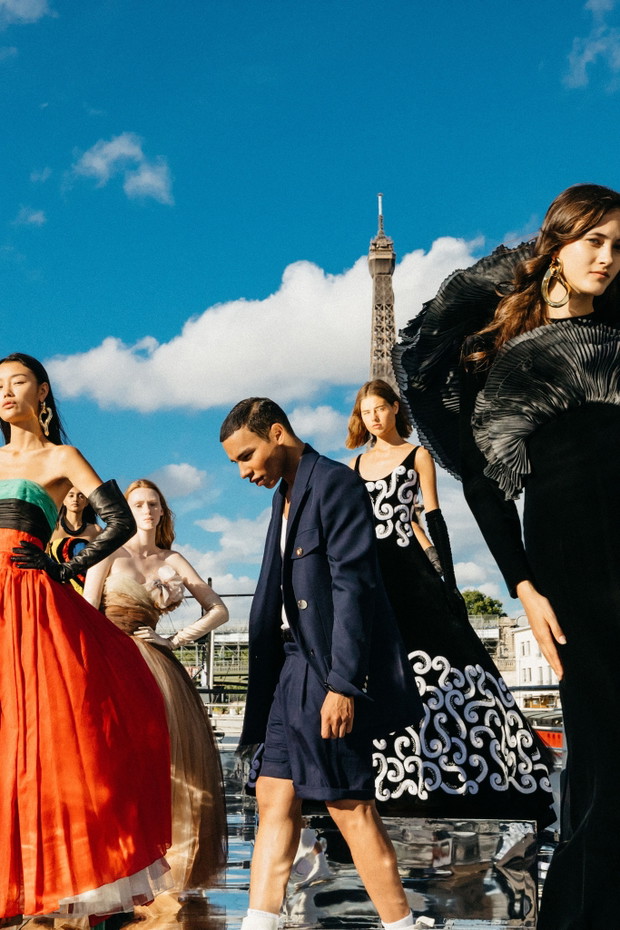 Balmain haute couture jesień-zima 2020/2021