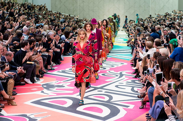 Burberry na London Fashion Week
