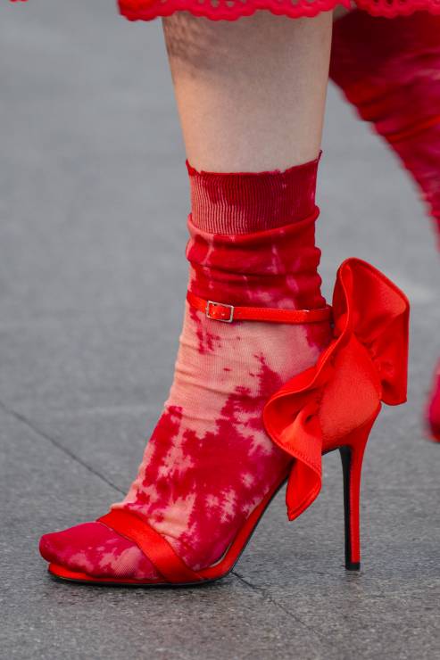 Czerwone buty